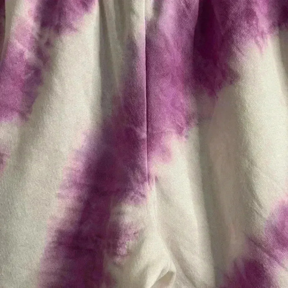 DSG NWT Women’s Long Fleece Short Lilac Fields Tie Dye Size 2XS - Picture 12 of 12